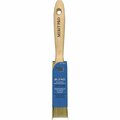 Merit Pro 1 in. Blend White China Bristle Polyester Beavertail Brush 00031